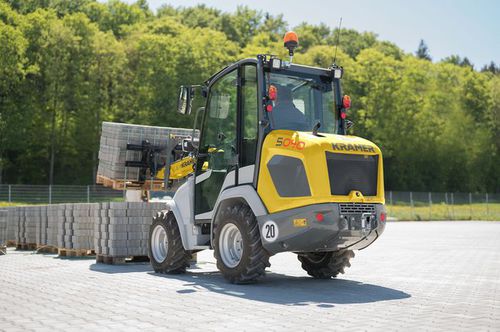 Carregadeira de rodas - 5040 - Kramer-Werke GmbH  - telescópica / compacta / ergonômica