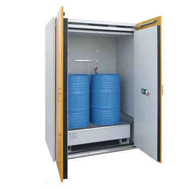 Armário de acondicionamento - SiS-FAS Typ 90 / 1550-CW - LaCont Umwelttechnik GmbH  - de piso / com 2 portas / em aço inoxidável