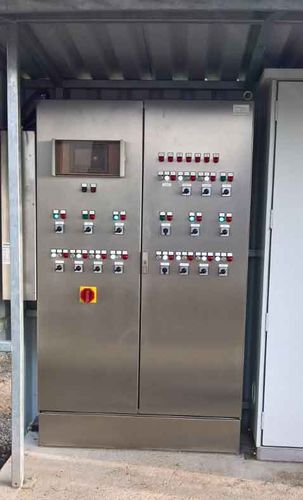 Painel elétrico de controle - LIKUSTA Umwelttechnik - de piso / em aço / em PRFV