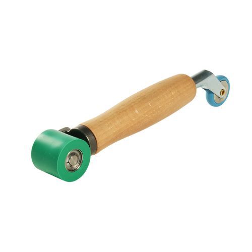 Rolo de pressão em silicone - 138.537 - LEISTER Technologies AG - com cabo de madeira