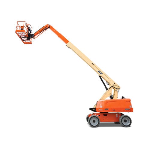Plataforma telescópica com rodas - 660SJ - JLG Industries Inc. - a diesel / com bateria / para terrenos acidentados
