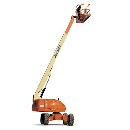 Plataforma telescópica com rodas - 460SJ - JLG Industries Inc. - com bateria / a diesel / para ambiente externo