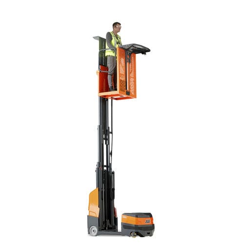 Selecionadora de pedidos de grande altura - DSP-M - JLG Industries Inc. - elétrica / para armazém / móvel