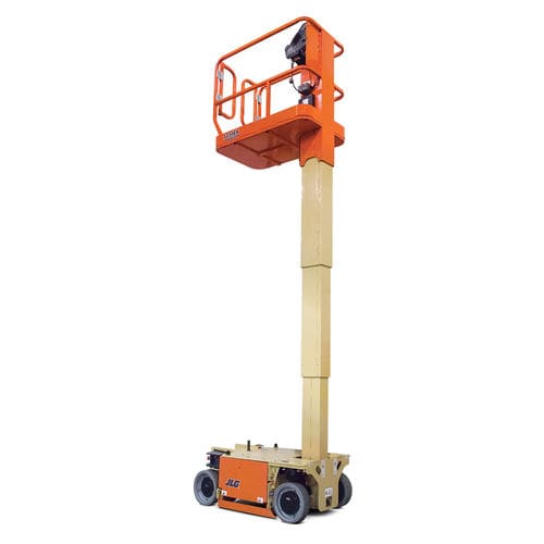 Plataforma de trabalho - 1230ES - JLG Industries Inc. - móvel / para operador a bordo em pé / com corrimão de segurança