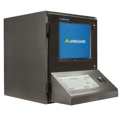 Caixa de montagem para PC - SENC-900 - Armagard Ltd - para montagem em superfície / retangular / em aço inoxidável