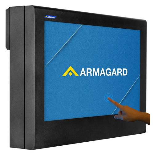 Caixa de montagem para tela sensível ao toque - PDS-W-L-TS - Armagard Ltd - de parede / em aço macio / em aço revestido a pó