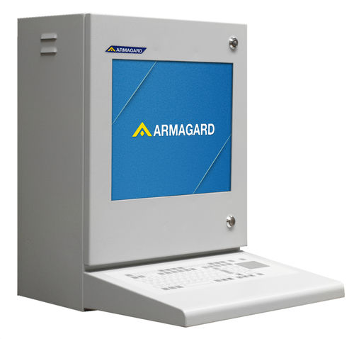 Caixa de montagem para PC - PENC-300 - Armagard Ltd - de parede / retangular / em aço macio