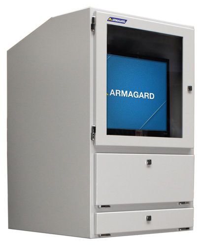 Caixa de montagem para computador de mesa - PENC-900 - Armagard Ltd - retangular / em policarbonato / em aço macio