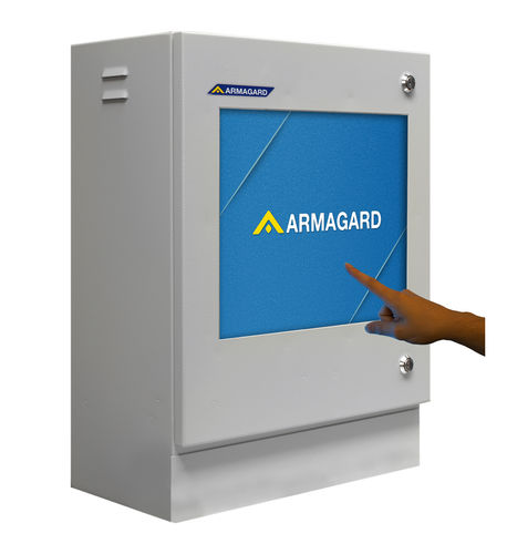 Caixa de montagem retangular - PENC-350 - Armagard Ltd - em aço macio / industrial / de proteção