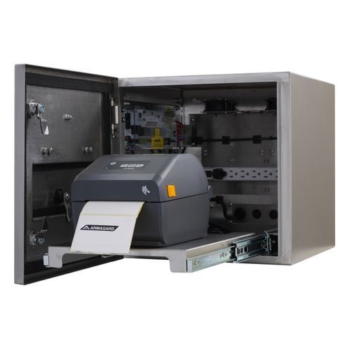 Caixa de montagem para impressora - SPRI-100C - Armagard Ltd - de mesa / quadrada / em aço inoxidável