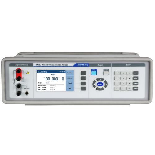 Caixa de décadas de precisão - M632 - Meatest spol. s r.o.  - programável / de resistências