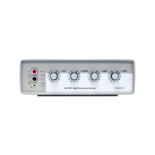 Caixa de décadas programável - M109R - Meatest spol. s r.o.  - controlada por computador / de alta tensão / de resistências