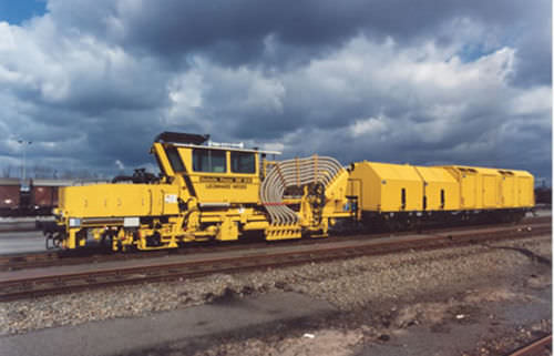 Carreta porta-máquinas - Vacu-Press® Trains - Naaktgeboren Rotterdam B.V.  - de obras / aspiradora / ferroviária