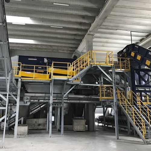 Separador para resíduos - DRS  - Nihot Recycling Technology B.V.  - de vidro / centrífugo de discos / para construção civil