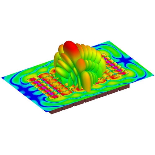 Software de análise - HFSS - ANSYS - de simulação de campos eletromagnéticos / de design / de comunicação