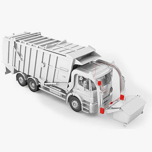 Sistema de pesagem automático - Pfreundt GmbH  - para carregadeira / para veículos