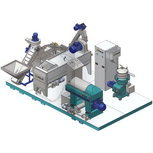 Decanter para azeite - PMS 230 / PX 05 - POLAT MAKINA SANAYI VE TICARET A.S.  - centrífugo / horizontal