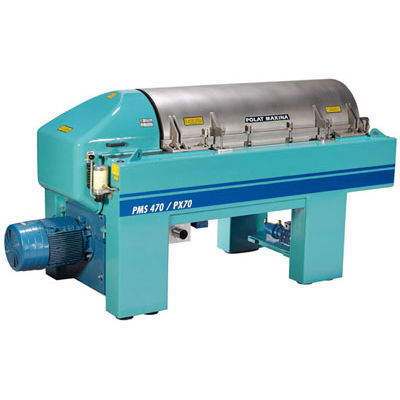 Decanter para azeite - PMS 470 / PX 70 - POLAT MAKINA SANAYI VE TICARET A.S.  - para óleo mineral / centrífugo / horizontal