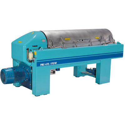 Decanter para azeite - PMS 470 / PX 90 - POLAT MAKINA SANAYI VE TICARET A.S.  - para óleo mineral / centrífugo / horizontal