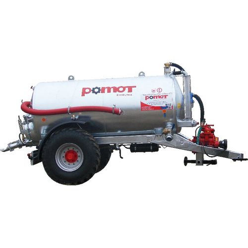 Tanque de lamas - T507/6 - Pomot Sp. z o. o. (GmbH) Chojna  - galvanizado / autoportante / rebocável