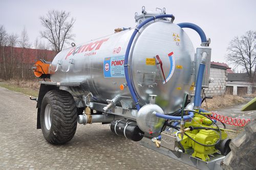 Tanque de lamas - Pomot Sp. z o. o. (GmbH) Chojna  - galvanizado / rebocável / de armazenamento de água