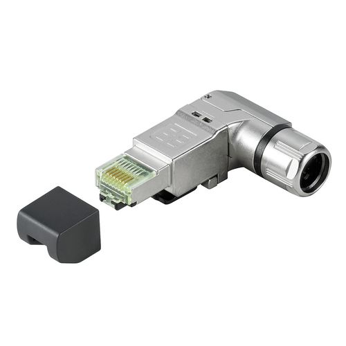 Conector de dados - RJ45 Seires - Weidmüller - RJ45 / cotovelo / reto