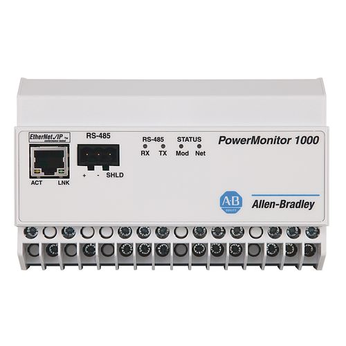 Dispositivo de monitoramento de potência - PowerMonitor™ 1000 - Allen-Bradley - compacto / MODBUS / Ethernet