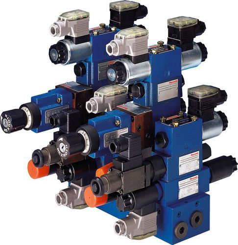 Distribuidor manifold multivias - 2HSR06-25/01D - Bosch Rexroth - Industrial Hydraulics - para válvula solenoide / hidráulico