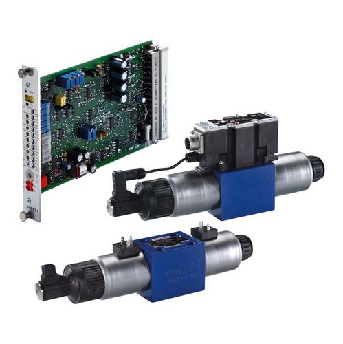 Válvula direcional hidráulica proporcional - 4WREE10E50-2X - Bosch Rexroth - Industrial Hydraulics - spool / acionada por solenoide / de ação direta