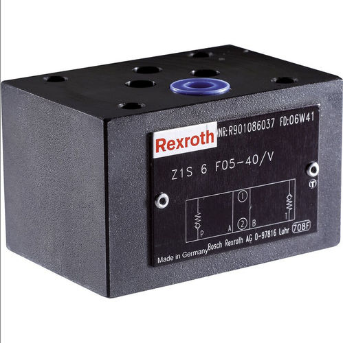 Válvula de retenção tipo poppet - Z1S6T05-4X/V - Bosch Rexroth - Industrial Hydraulics - de estrangulamento / de ação direta / hidráulica