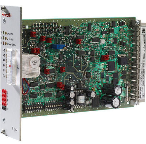 Amplificador de tensão - VT 5041-3X/3-0 - Bosch Rexroth - Industrial Hydraulics - analógico / para válvula proporcional