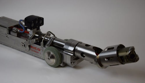 Robô de inspeção com rodas - FW150SAT.1 - RICO Umwelttechnik GmbH - com controle remoto / à prova de água / à prova de explosão