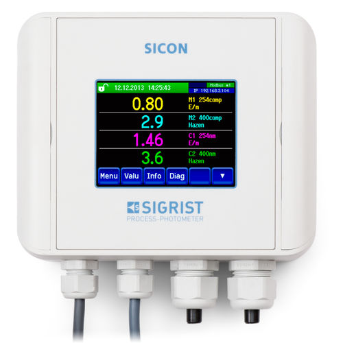 Unidade de controlo automática - SICON - SIGRIST-PHOTOMETER AG - com display / compacta / digital
