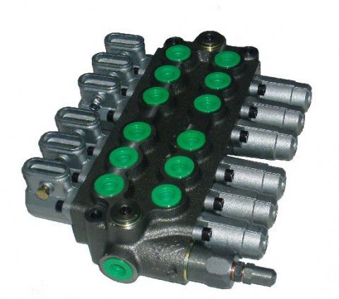 Válvula direcional hidráulica spool - 102  - Roquet Hydraulics S.L. - com alavanca / de 3 vias / monobloco