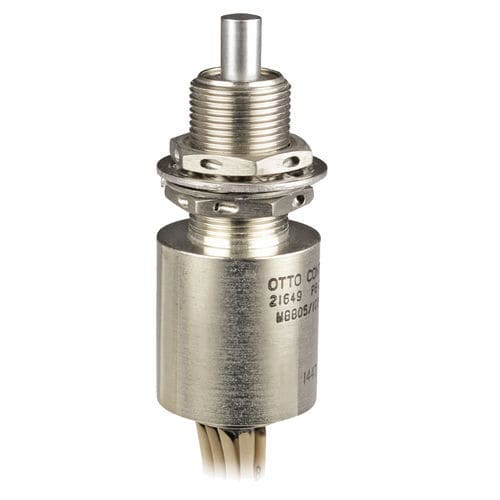 Chave fim de curso em aço inoxidável - P6 series - OTTO - com êmbolo / robusta