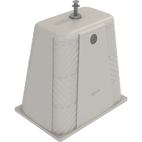 Contêiner de lixo em aço - AZTEKA - SULO Umwelttechnik GmbH  - para papel / de coleta seletiva / empilhável