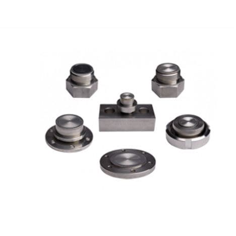 Separador por membrana com fixação de flange - DRM - KOBOLD Messring GmbH - para manômetro / para a indústria alimentícia / para a indústria farmacêutica