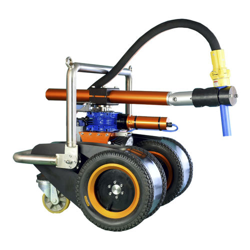 Microjateador de areia robótico - torboMate - torbo ENGINEERING KEIZERS GmbH  - por pressão / móvel