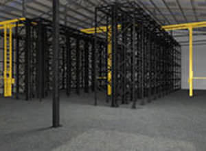 Hangar modular - Stanley Vidmar - de acondicionamento