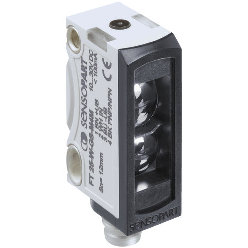Detector de contraste difuso - FT 25-W - SensoPart Industriesensorik GmbH - retangular / LED / de luz branca