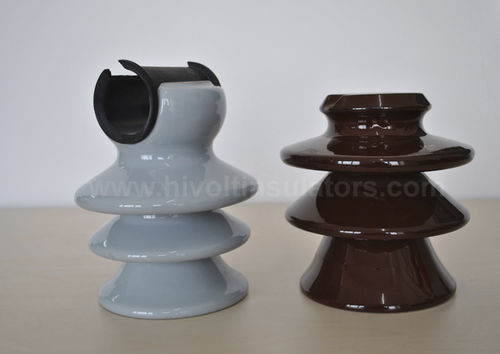 Isolador elétrico em porcelana - 5 series  - DALIAN HIVOLT POWER SYSTEM CO.,LTD. - com pinos