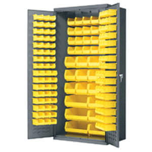 Armário de acondicionamento - AC3624 - Akro Mils - de piso / com 2 portas / em aço