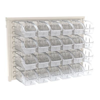 Painel ranhurado com caixas bin - 30536 - Akro Mils