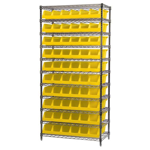 Estante para oficina - AWS183630318 - Akro Mils - simples / para cargas leves / para caixas