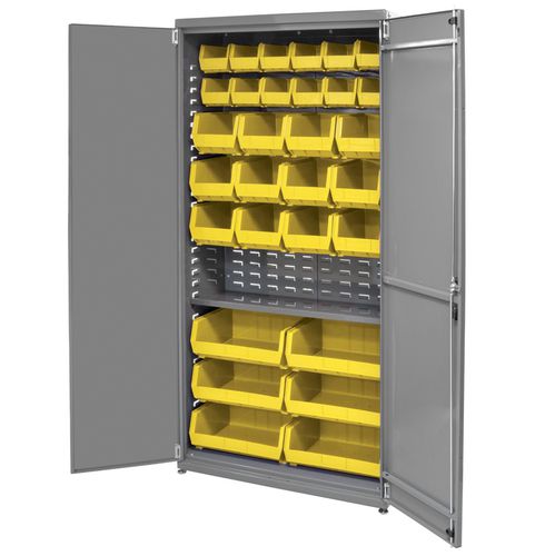 Armário de acondicionamento - AC3618KD - Akro Mils - para oficina / de piso / em aço