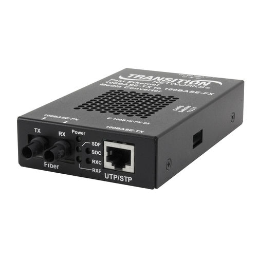 Conversor multimédia - E-100BTX-FX-05 Series - Nom du compte Lantronix - Ethernet