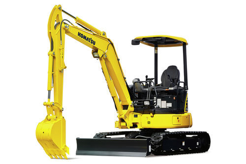 Miniescavadeira - PC30MR-5 E1 - KOMATSU FORKLIFT - de esteiras / para construção civil / com raio de giro curto