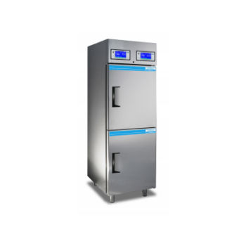 Refrigerador com freezer de laboratório - TC 217-2 - tritec GmbH - vertical / com 2 portas / antibacteriano