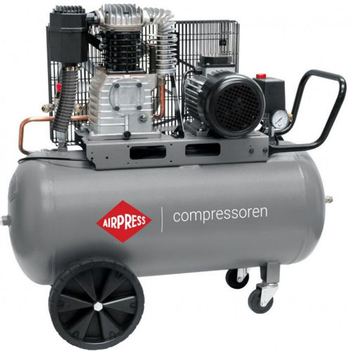Compressor de pistão - HK 625-90 Pro - AIRPRESS - de ar / com motor elétrico / com rodas