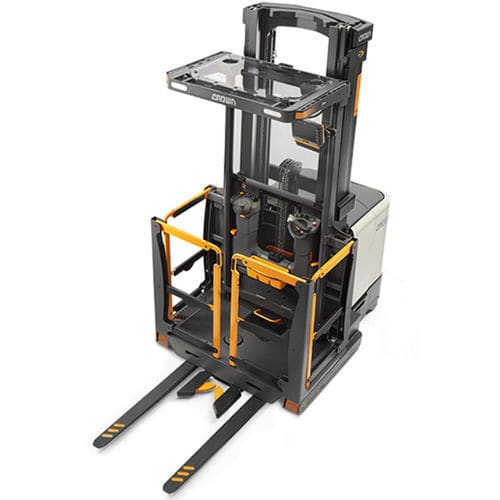 Selecionadora de pedidos VNA - SP 1510 Series - CROWN - de grande altura / elétrica / para armazém